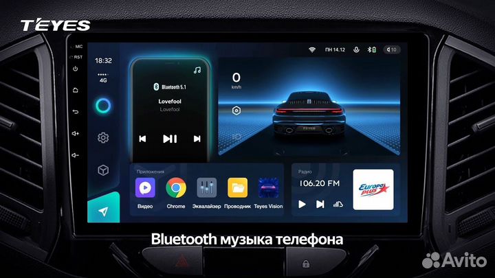 Автомагнитола с android teyes