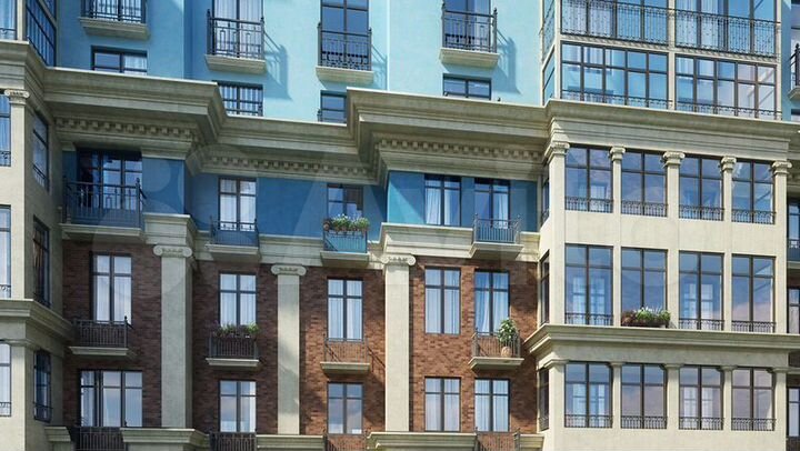 2-к. квартира, 59,4 м², 6/12 эт.