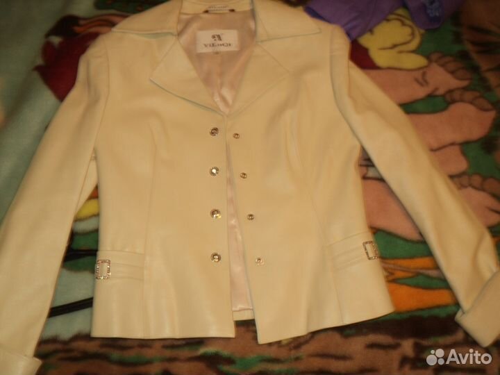 Кожаный пиджак