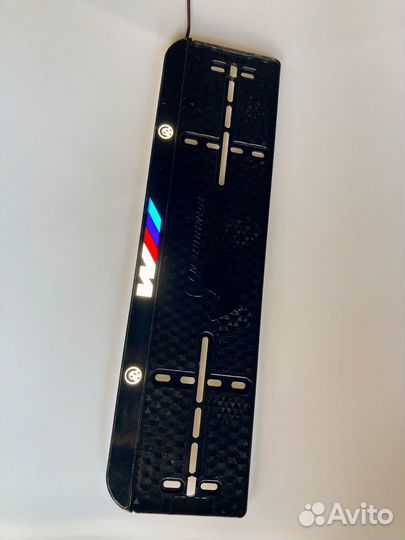 Номерные рамки с подсветкой