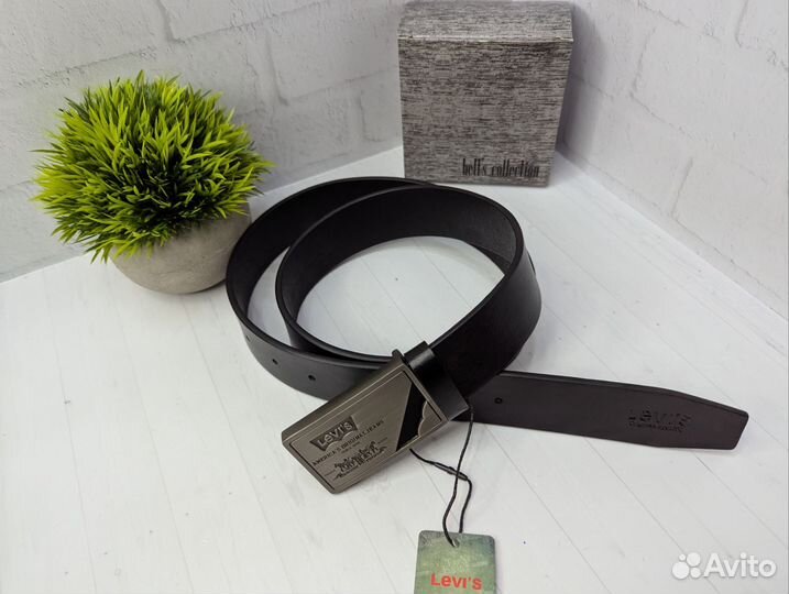 Ремень кожаный мужской Levi's