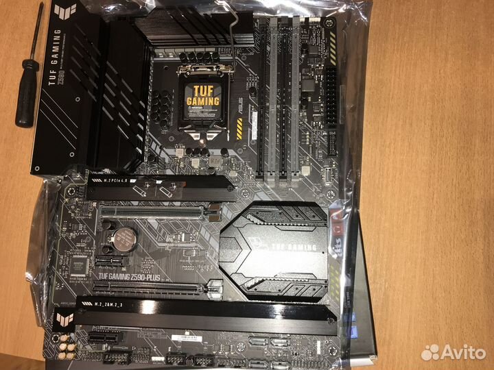 Мат. плата с процессором Asus Z590 + i9 10850K