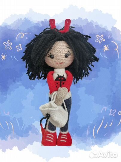 Кукла вязаная