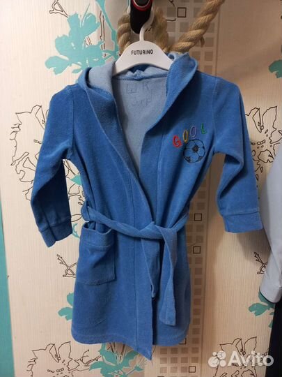 Халат для бассейна детский