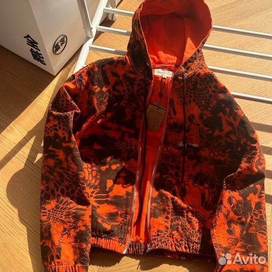 Stussy work jacket kryptek camo