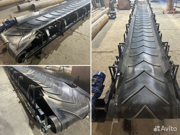 Ленточный конвейер наклонный 4 метра