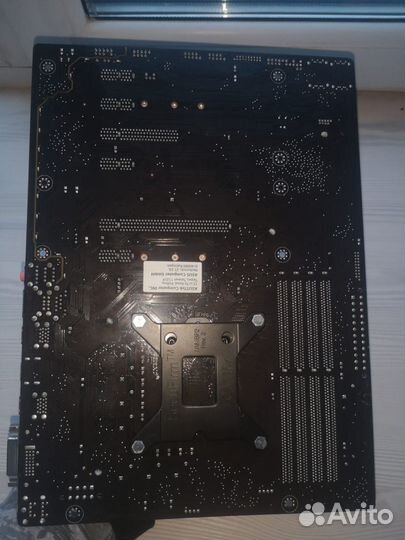 Материнская плата с процессором i7-7700k