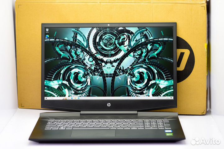 17 Hp i5 16 Гб GTX 1650 на 4 Гб