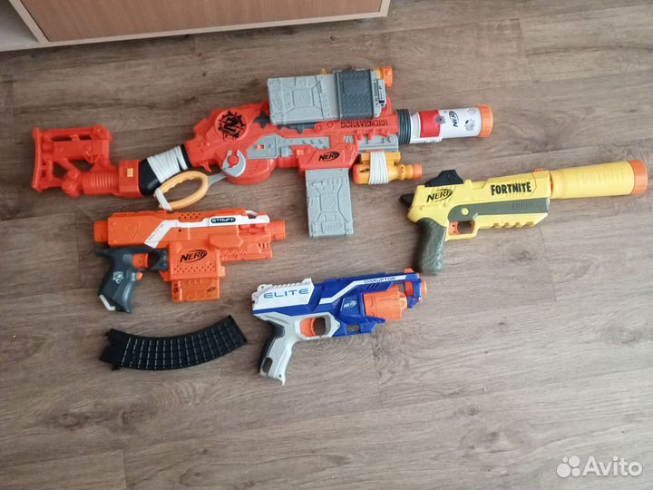 Нерфы бластеры fortnite, elite, Zombie strike