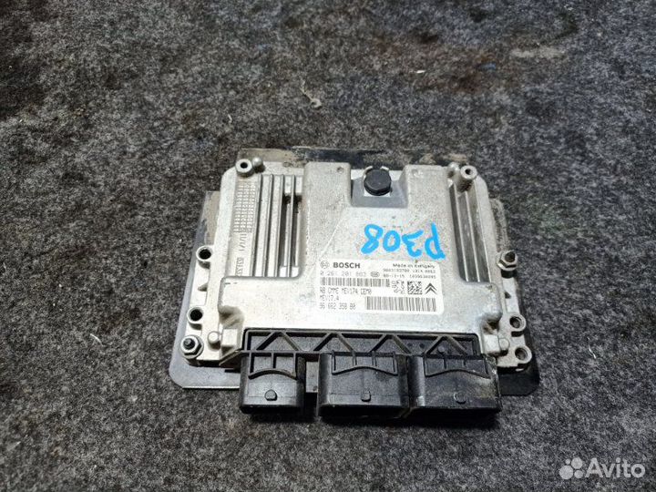 Блок управления двс Peugeot 308 4A/C EP6