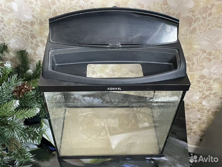 Аквариум aquael 40 литров с новыми аксессуарами