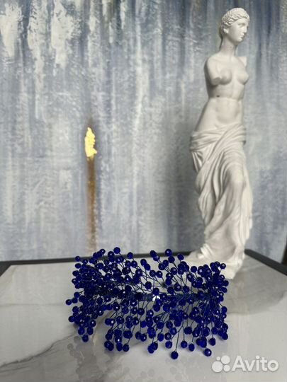 Свадебный, корона, для волос, для прически, ободок