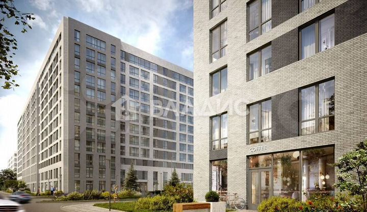 1-к. квартира, 38,2 м², 8/12 эт.