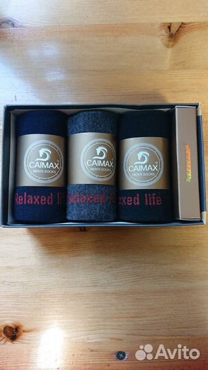 Подарочные носки в коробке