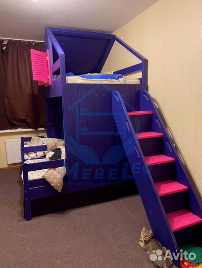 Кровать Домик для двоих