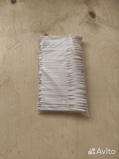 Эко посуда деревянные ложки десертные одноразовые