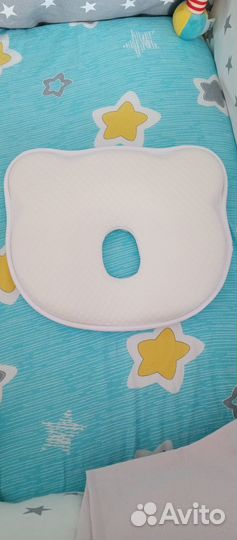 Ортопедическая подушка для новорожденных