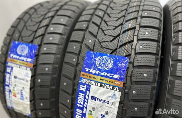 Tri Ace Snow White II Stud 285/60 R18 120H