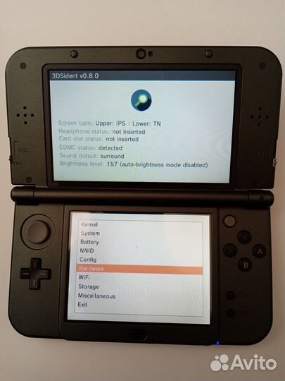 New nintendo 3ds LL прошитая