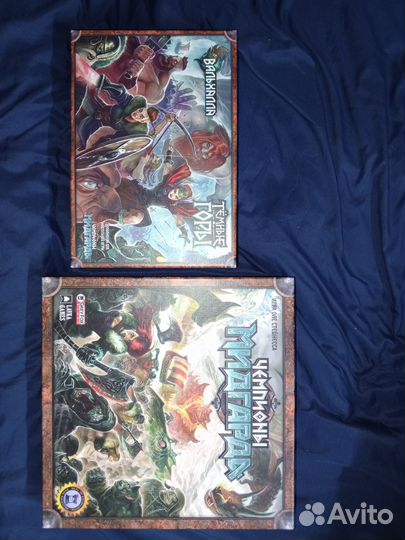 Настольная игра Чемпионы Мидгарда + оба дополнения