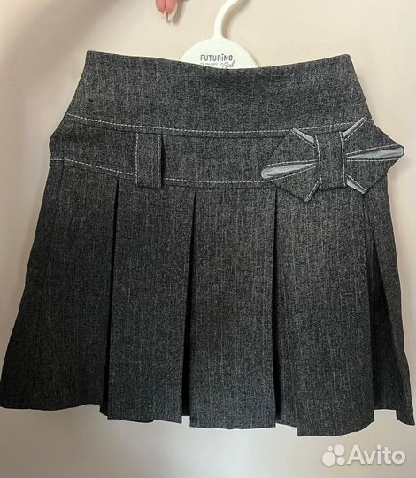 Серая школьная форма на 1-2 кл