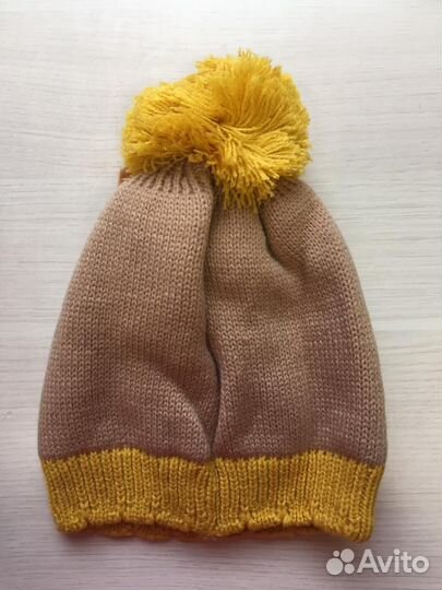 Шапка осенняя для девочки р.48