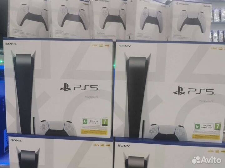 Sony PlayStation 5 Ps5 (дисковвя) новые Ростест Ев