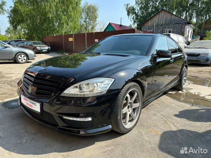 Решетка + пороги S63 S65 AMG Mercedes S-class W221