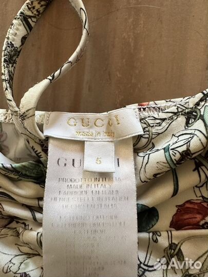 Купальник детский gucci