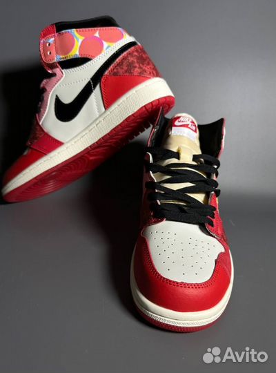 Кроссовки Marvel x Air Jordan 1 Retro High OG Люкс