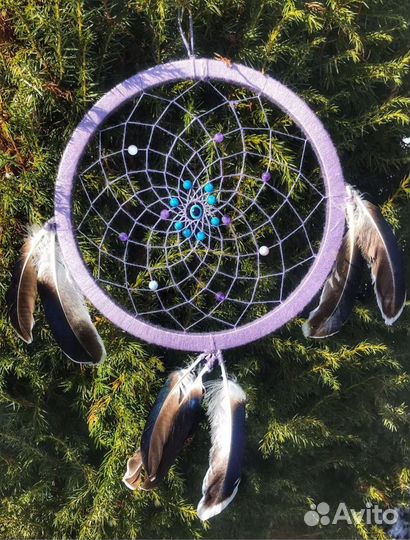 Ловец снов «Сиреневые сны.» оберег