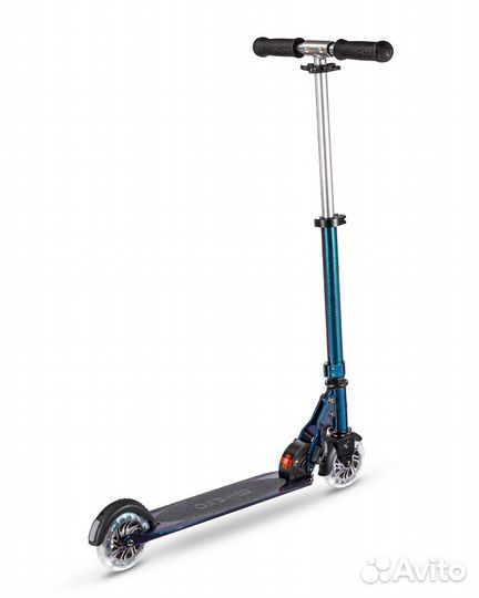 Самокат Micro Sprite LED жемчужно-зелёный