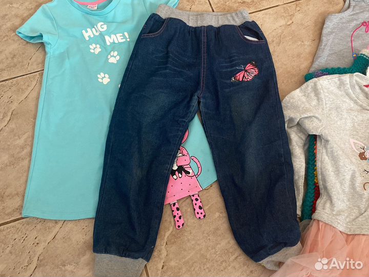 Вещи на девочку рост 110 116 пакетом