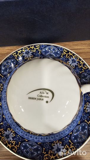 Фарфоровый чайный набор на 2 персоны, новый Япония