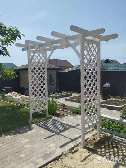 Пергола деревянная