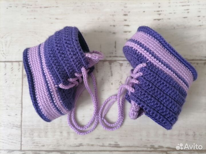Пинетки вязаные