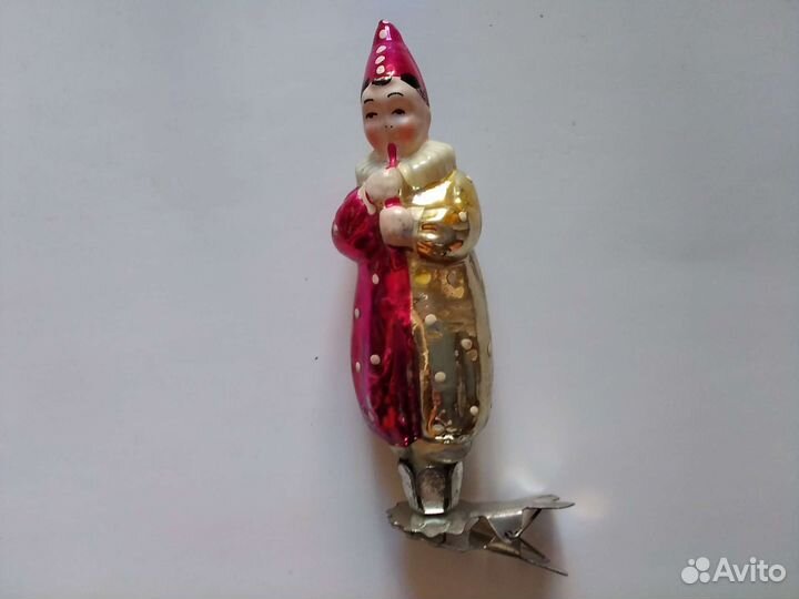 Елочные игрушки СССР на прищепке
