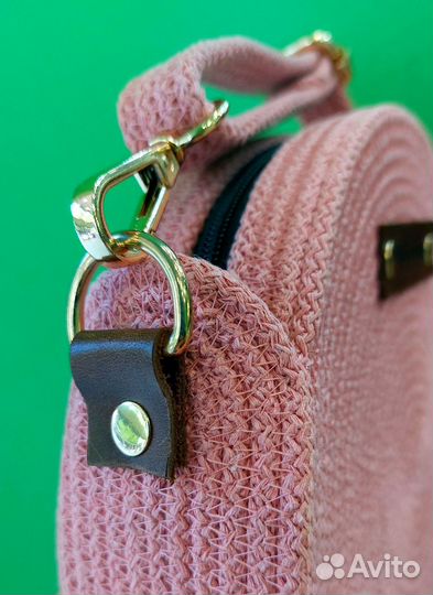 Сумка круглая кросс-боди