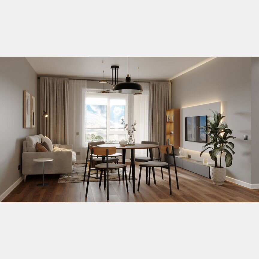 1-к. квартира, 37,7 м², 7/15 эт.