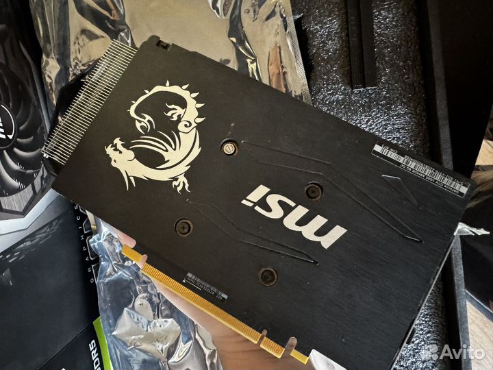 Видеокарта MSI GeForce GTX 1660 armor 6GB