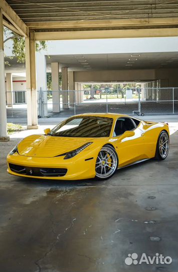 Кованые диски на заказ для Ferrari 458 Italia