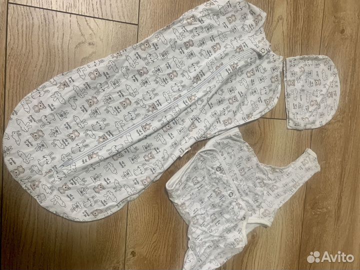 Пеленка кокон на молнии