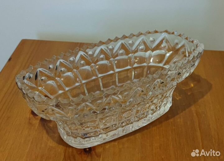 Хрусталь СССР, салатник