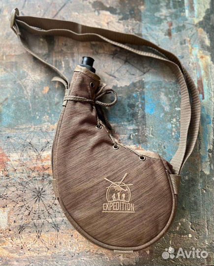 Фляжка пластиковая