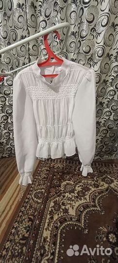 Блузка школьная 134 140