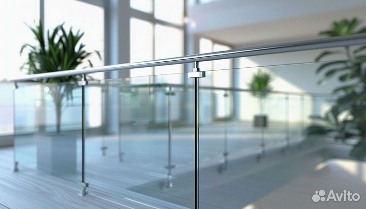 Стеклянное ограждение