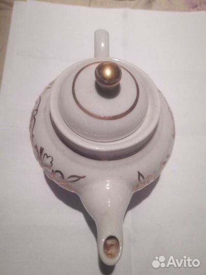 Чайник заварочный фарфоровый СССР