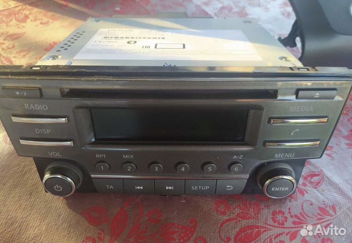 Магнитола ниссан сентра b17