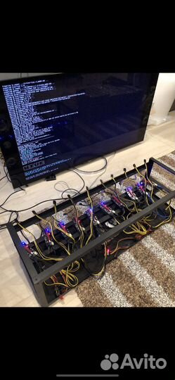 Настройка майнинг фермы, сборка, ремонт