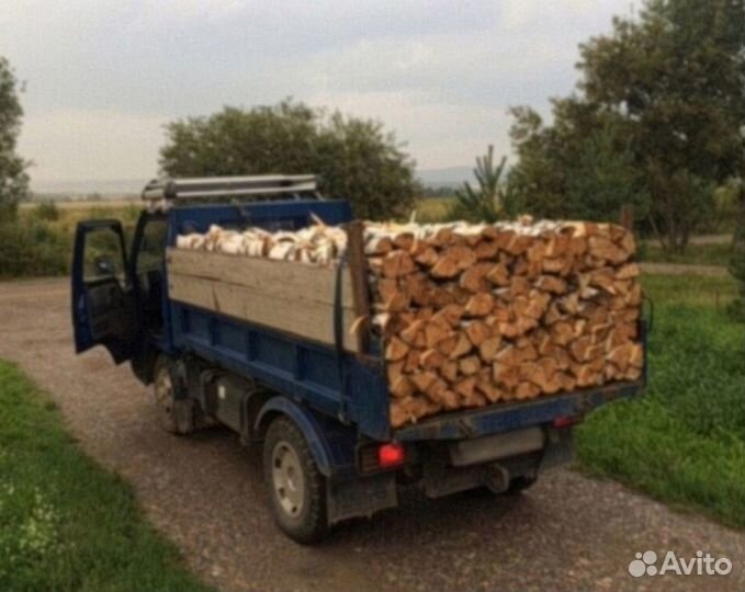 Дрова дубовые колотые